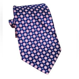 Valentino Cravatt 100% Silk Necktie Made In Italy